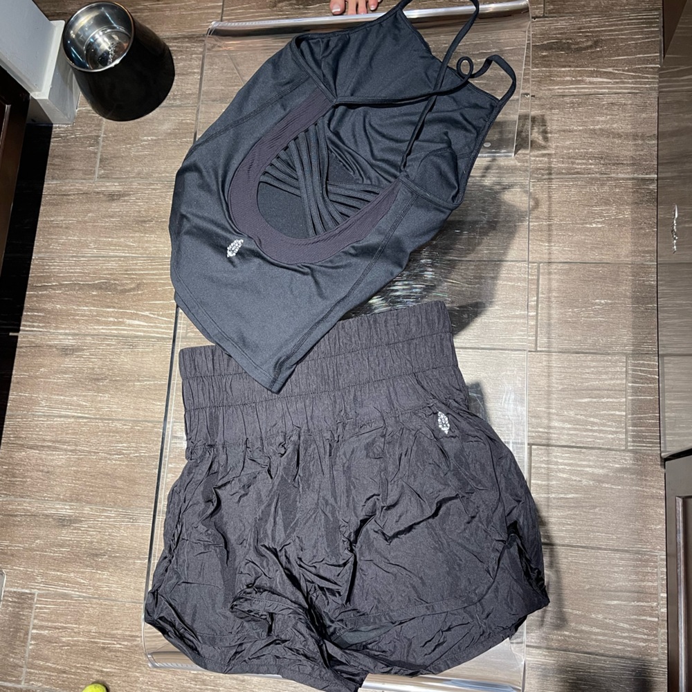 Free People SET - tank and shorts - The Way Home set size small